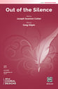 Out of the Silence SATB choral sheet music cover